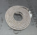 22” Tennis Chain 925 Silver Moissanite Diamonds