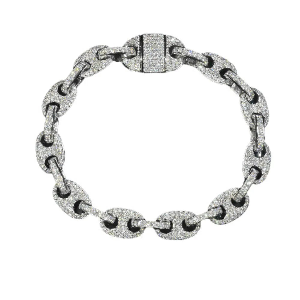 8.5" Diamond Moissanite Bracelet