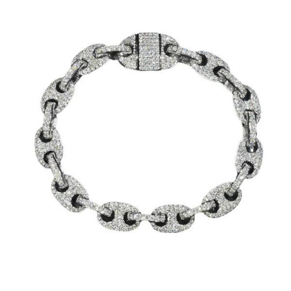 9" Diamond Moissanite Bracelet