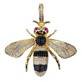 ICED OUT PEDANT "BUMBLE BEE"