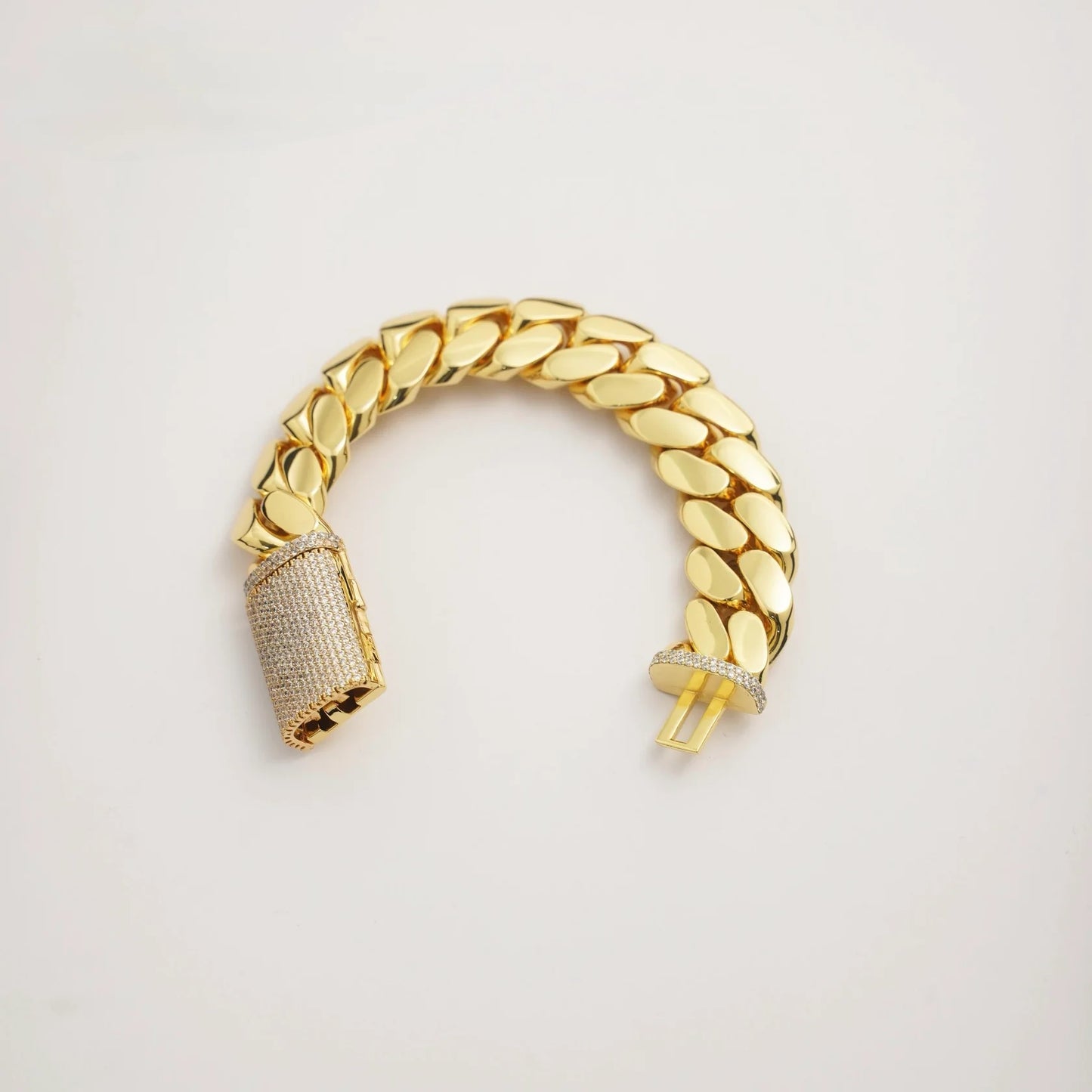 20mm  17.cm Miami Cuban Link Bracelet