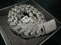 24" Necklace 25mm Moissanite Chain Cuban Tennis Chain Link Iced Out
