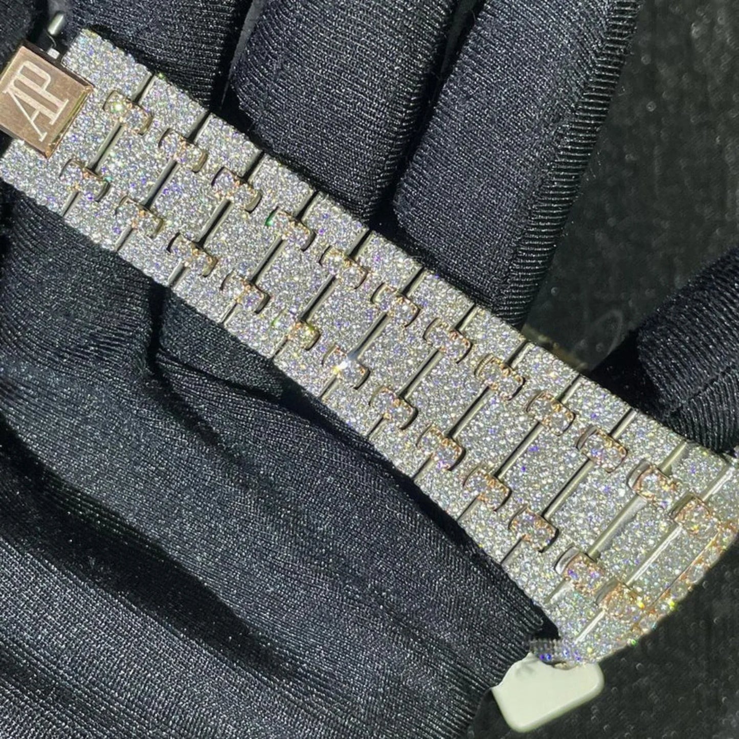 Moissanite Wrist Watch Classic Iced Out Automatic Watch – Luxury VVS Moissanite