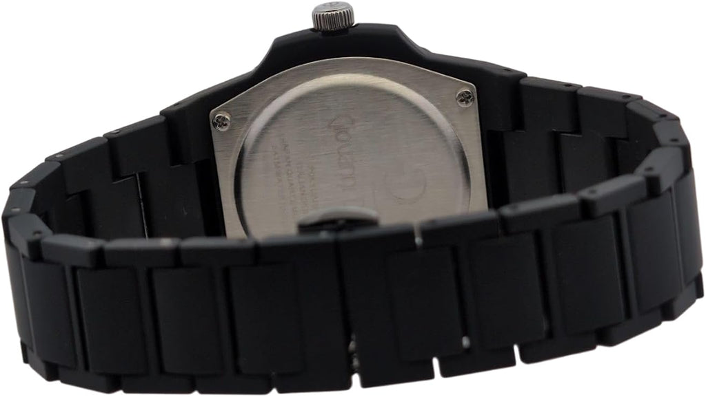 Elegant Watch for Women and Men with Polycarbonate Case 40.5 x 8.8 mm, Dial, Strap and Japanese Quartz Movement - Waterproof 5 ATM, Lightweight and Durable