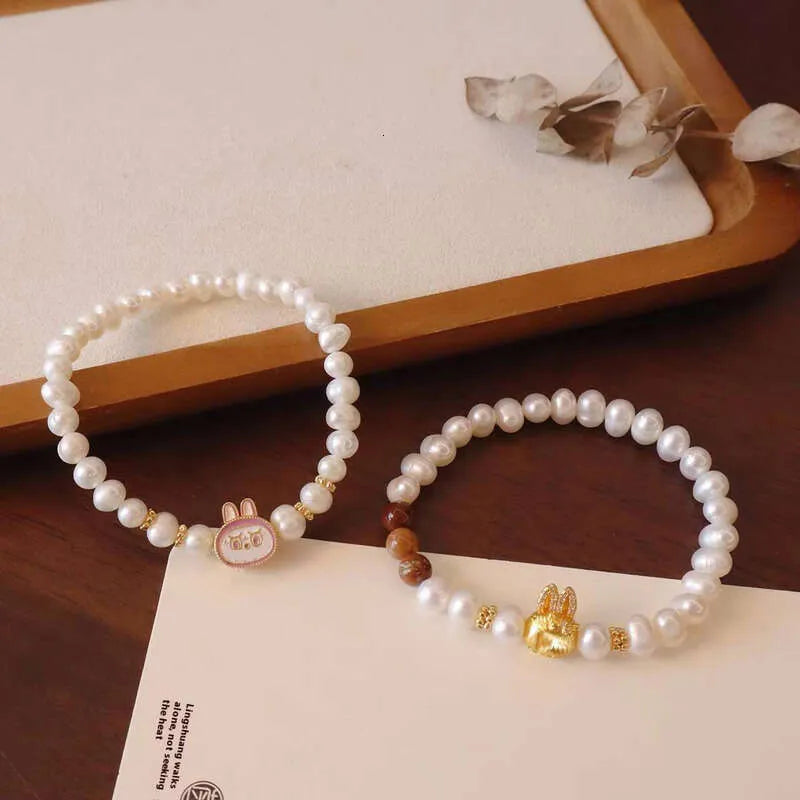Labubu Bracelet  Pearl Cook Bunny Bracelet LBB