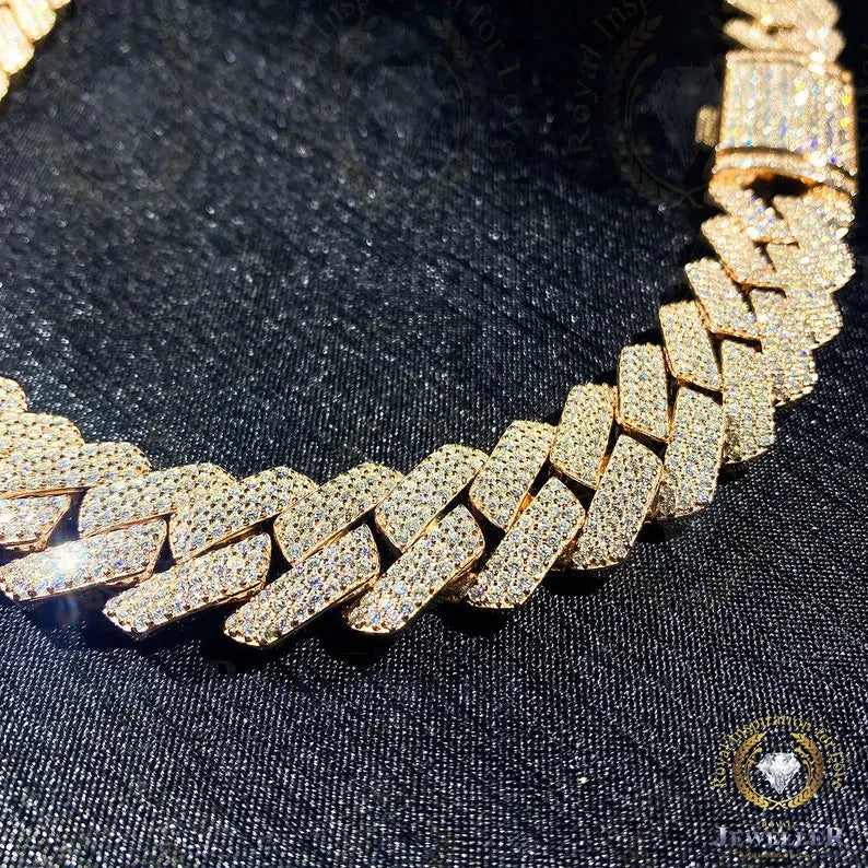 7" Iced Out Diamond Moissanite Bracelet