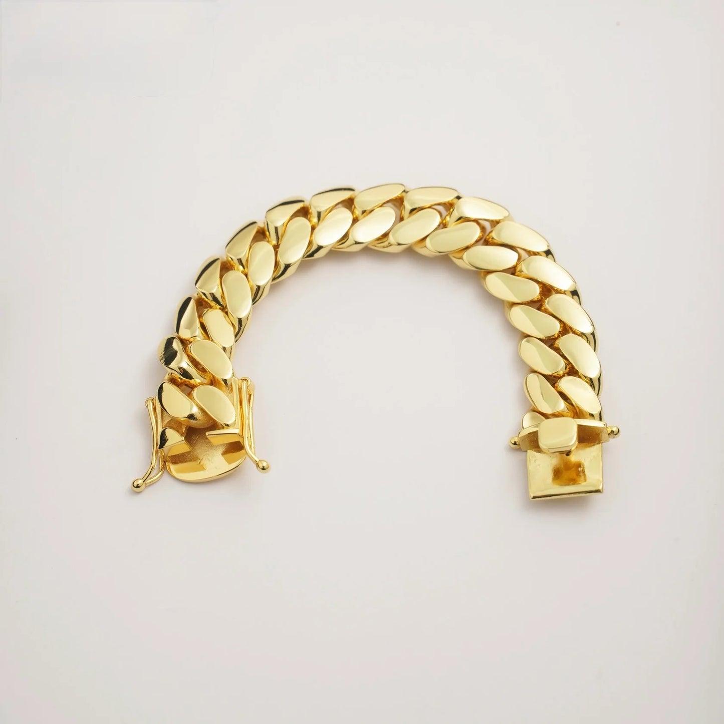 20mm  17.cm Miami Cuban Link Bracelet