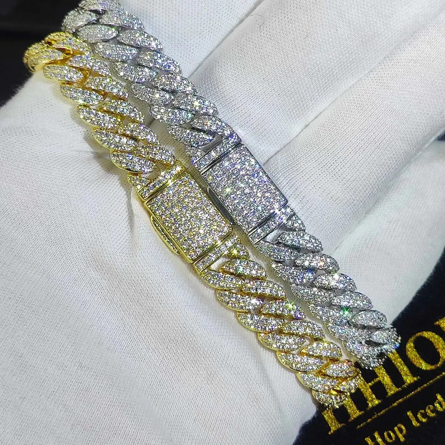 7" Iced Out Bracelet VVS Diamond Moissanite