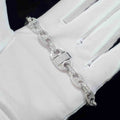 8" Diamond Moissanite Bracelet