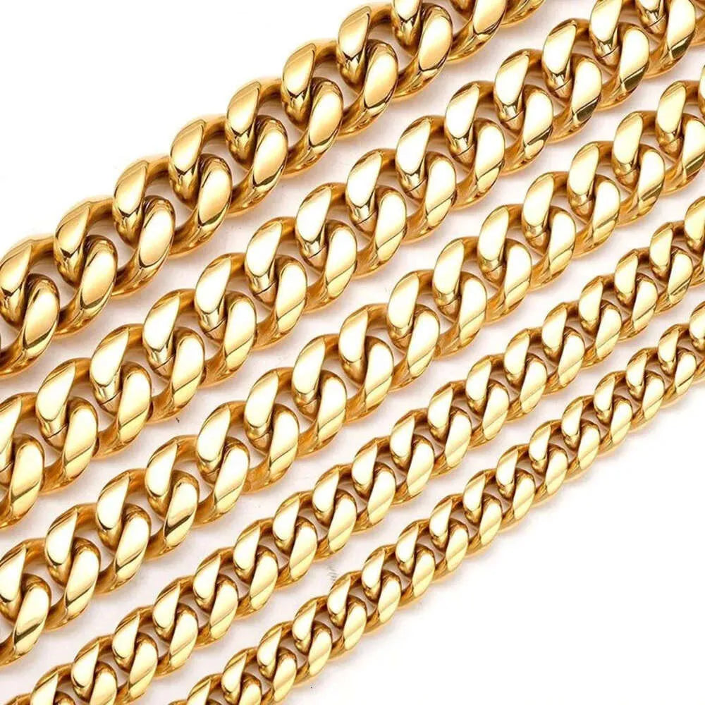 24" Necklace Moissanite Chain Cuban Link Iced Out