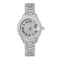 8" Watch Moissanite Chain Cuban Link Iced Out