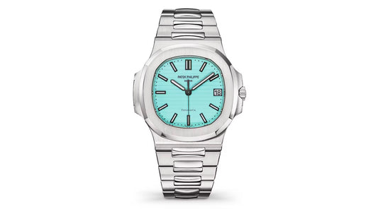 Tiffany-Blue Patek Philippe Nautilus watch