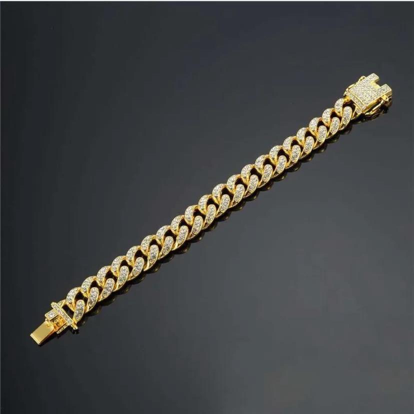 7" Iced Out Bracelet 12mm VVS Diamond Moissanite
