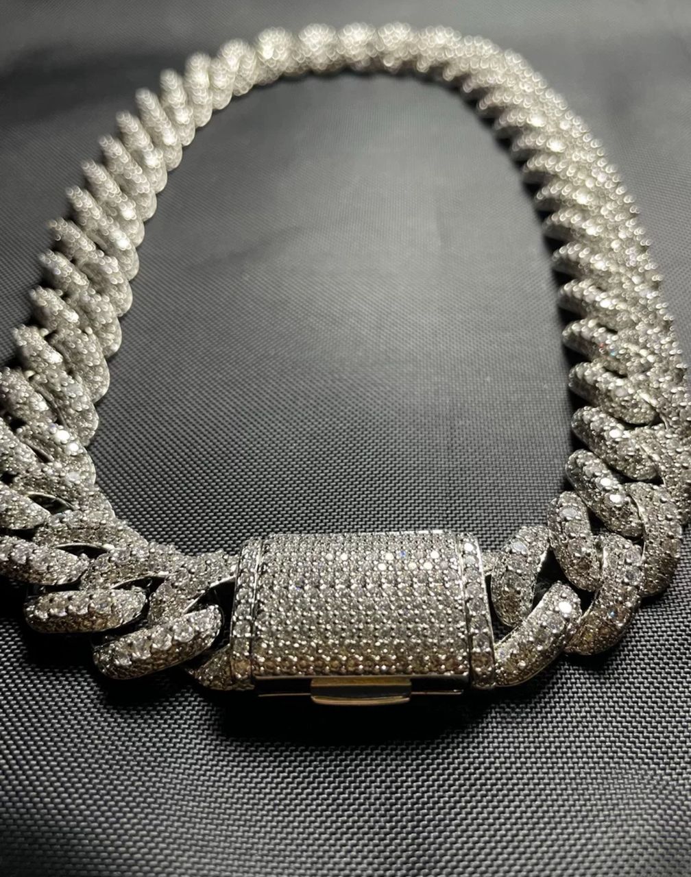 22” Diamonds Cuban Nekclace 14mm