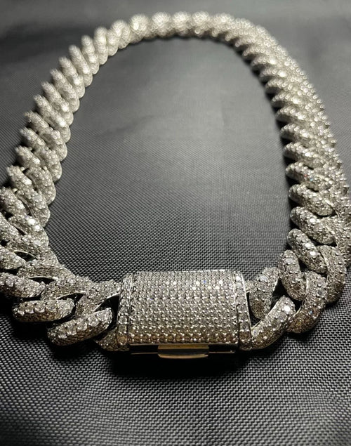 18” VVS Diamonds Cuban Nekclace 14mm
