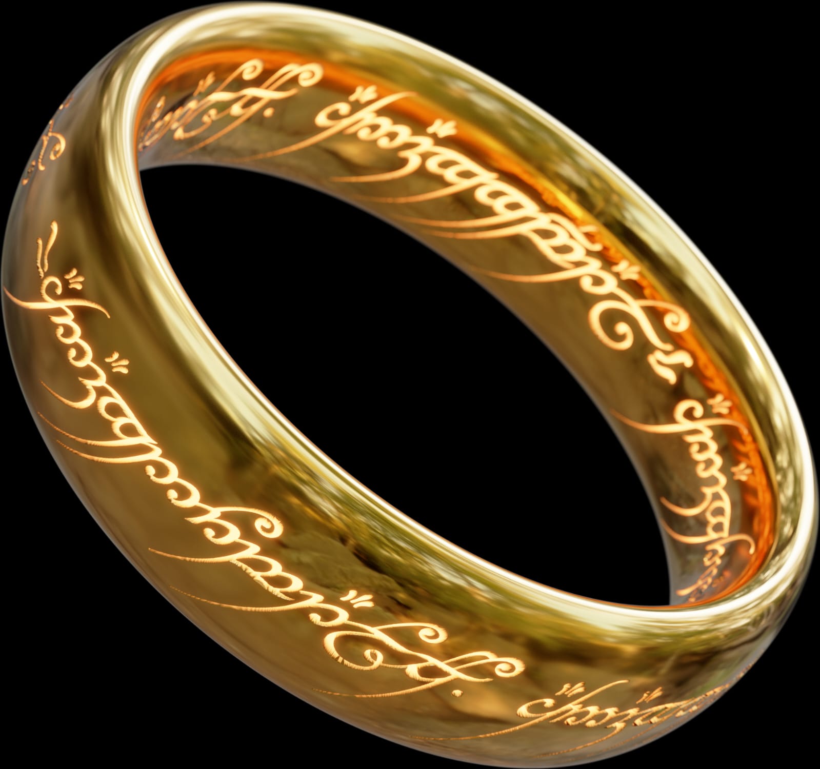 Sauron ring Glow in the Dark Lord of the Rings Ring