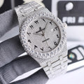 VVS Lab Moissanite Diamonds Watch Fully Iced Out Automatic Hip Hop Fully Icy Hip Hop Bust Down Luxu