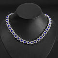 20" Necklace Moissanite Chain Cuban Link Iced Out