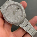 Iced Out vvs Moissanite Stainless Steel Diamond Watch