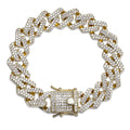 Iced Out Diamond Moissanite Bracelet