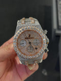 AP MOISSANITE ICED OUT WATCH SWISS MOVEMENT AUTOMATIC WATCH FOR MAN