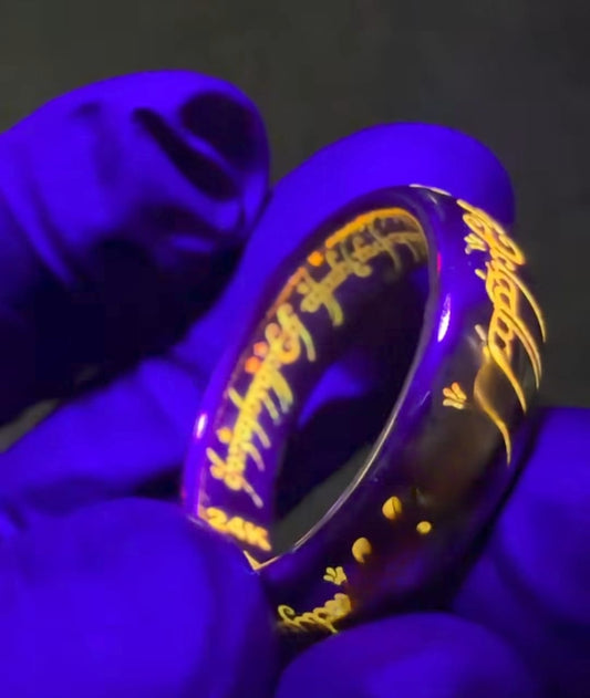 Sauron ring Glow in the Dark Lord of the Rings Ring